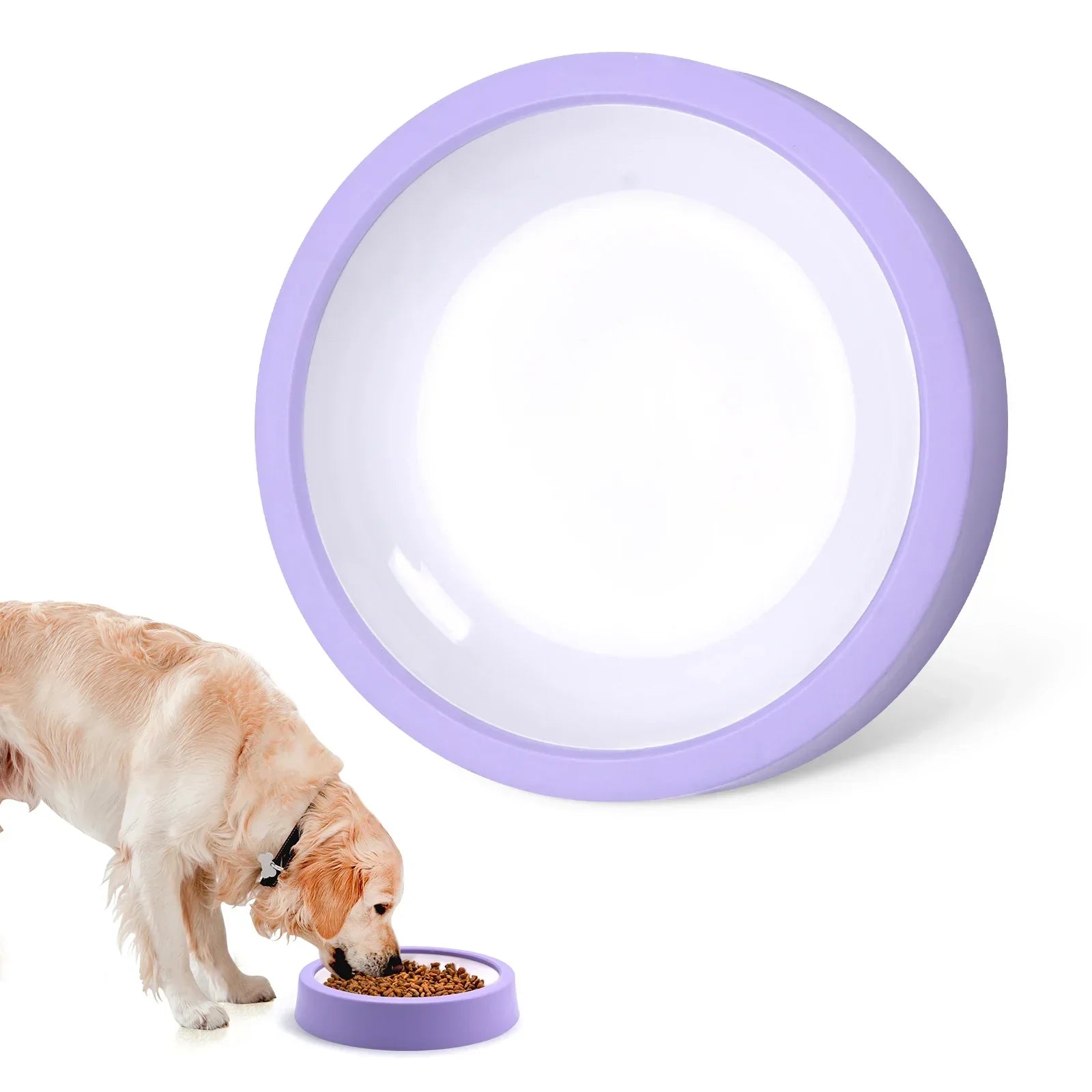 Slow Feeder Dog Bowl – Non-Slip, Anti-Gulping Pet Dish for Small, Medium & Large Dogs – Perfect for Mealtime & Portion Control