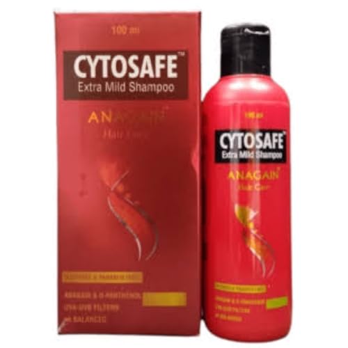 Cytosafe Extra Mild Shampoo 100ml - Gentle Hair Cleanser for Sensitive Scalp - Perfect for Daily Use & Travel