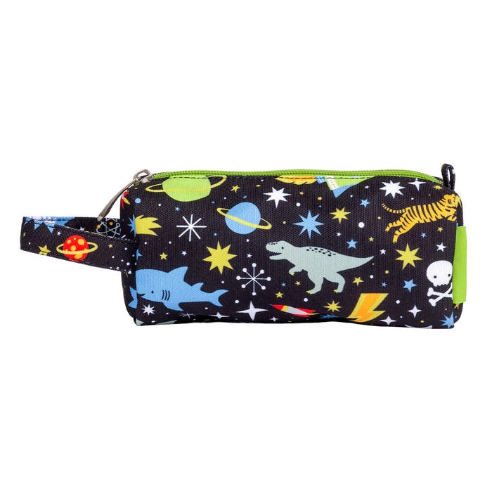 A Little Lovely Company Galaxy Pencil Case - Cute Space-Themed School Supplies for Students & Office Use | Perfect for Back to School, College, Work & Art Storage