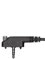 Yaesu Single Pin Side Connector Headset Cable - Compatible with Vertex Radios for Clear Communication in Ham Radio & Aviation Use