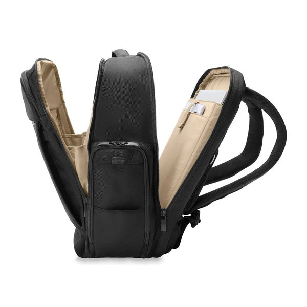 Briggs & Riley Baseline Traveler Backpack - Durable Laptop Backpack for Work & Travel - Perfect for Business Trips, Commuting & College Students