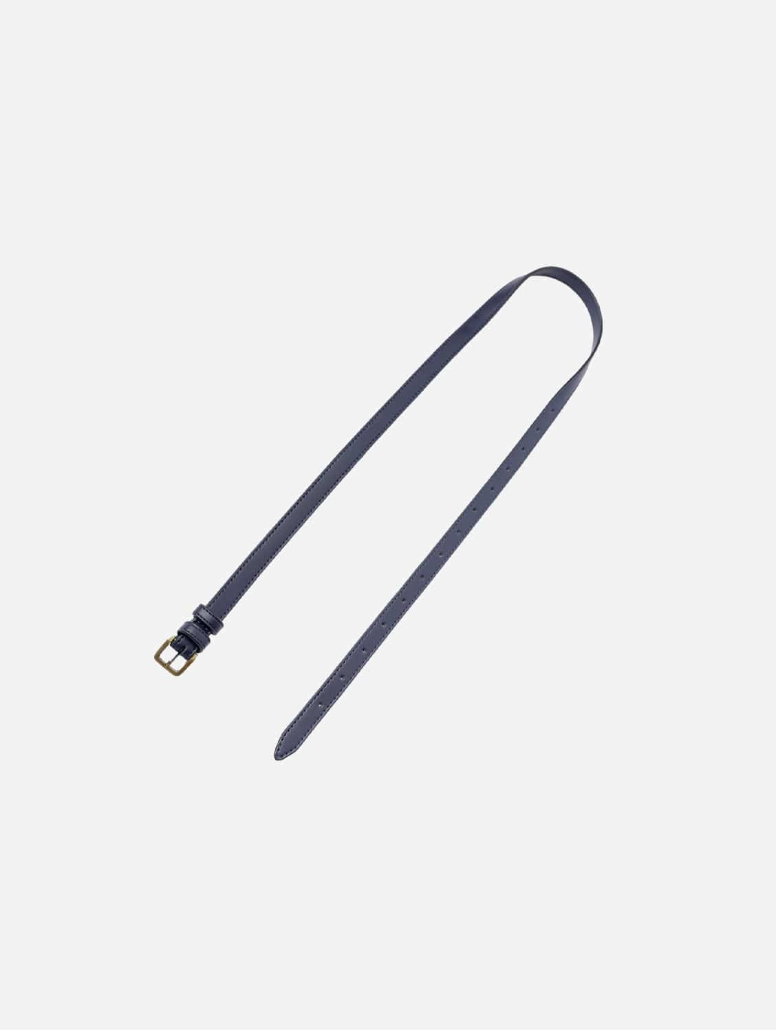 Vegan Leather Apple Belt Bag Strap in Navy - Adjustable Waist Pack for iPhone, Perfect for Running, Travel & Everyday Use