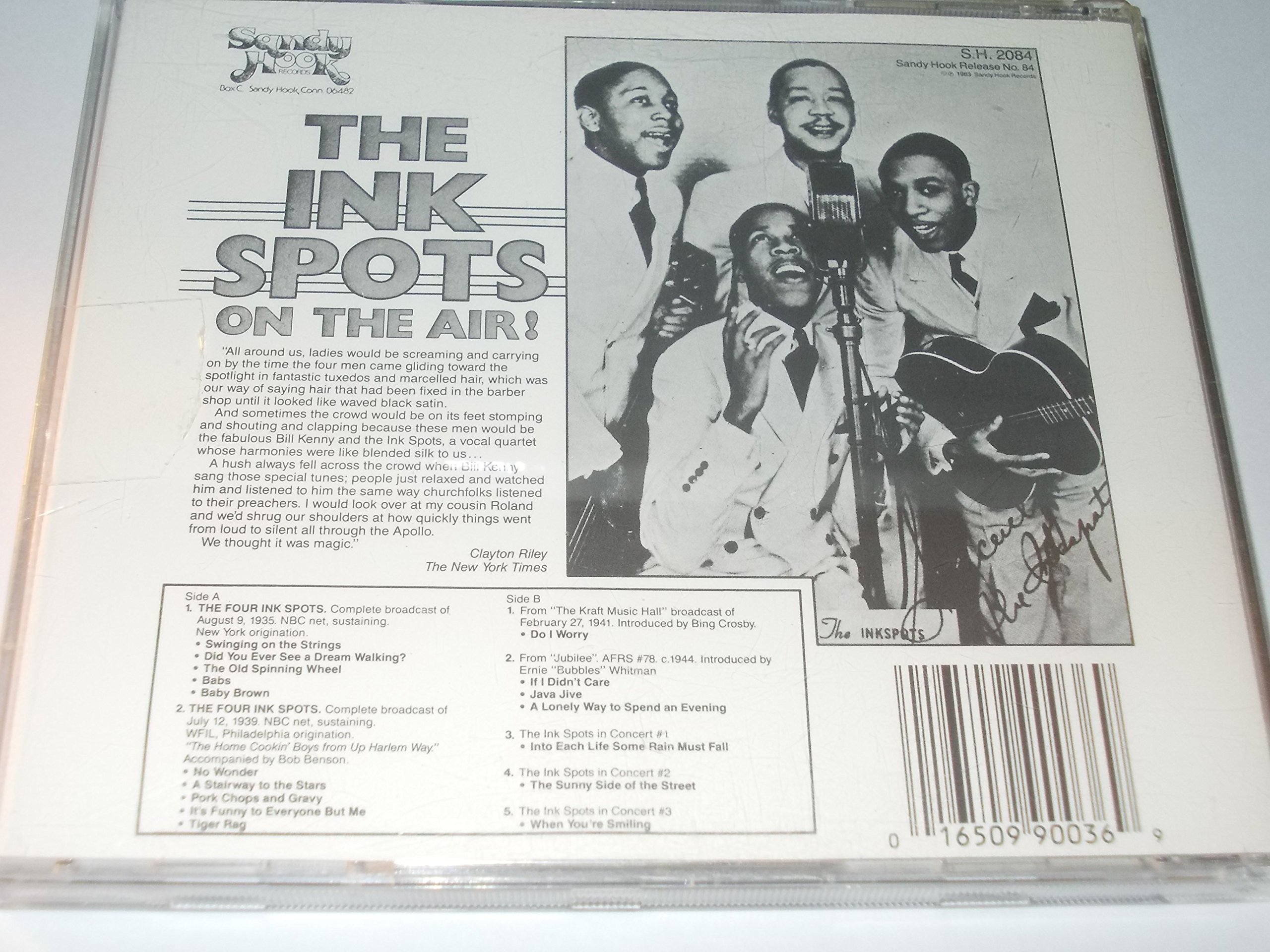 Vintage Ink Spots Radio Broadcasts - Classic Music & Nostalgic Tunes for Relaxation, Study and Retro Atmosphere