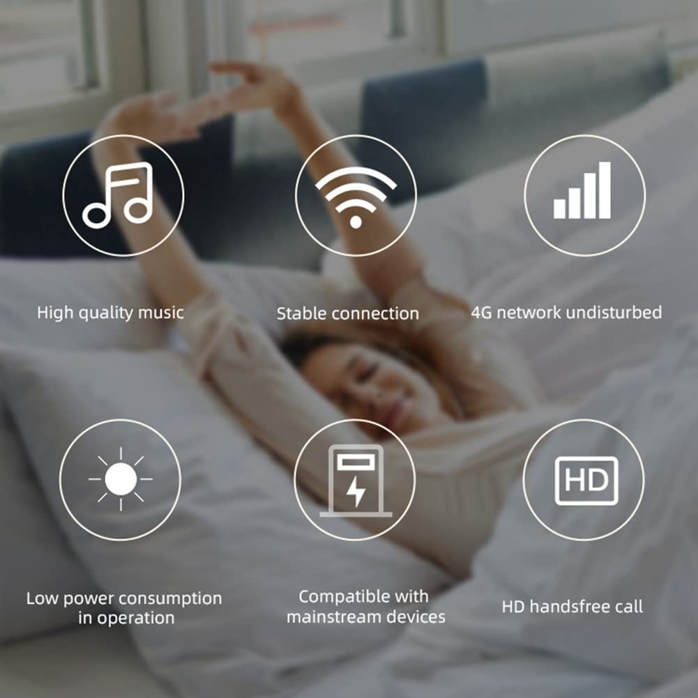 Multi-Function Alarm Clock Radio with USB Charger - Digital Desk Clock for Bedroom, Office & Travel - White | Wake-Up Light, FM Radio, Snooze Function (Perfect for Home, Work & Business Trips)