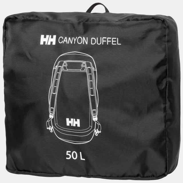 Helly Hansen Canyon Duffel Pack 50L - Waterproof Travel Backpack for Hiking, Camping & Outdoor Adventures | Durable Gear for Men & Women