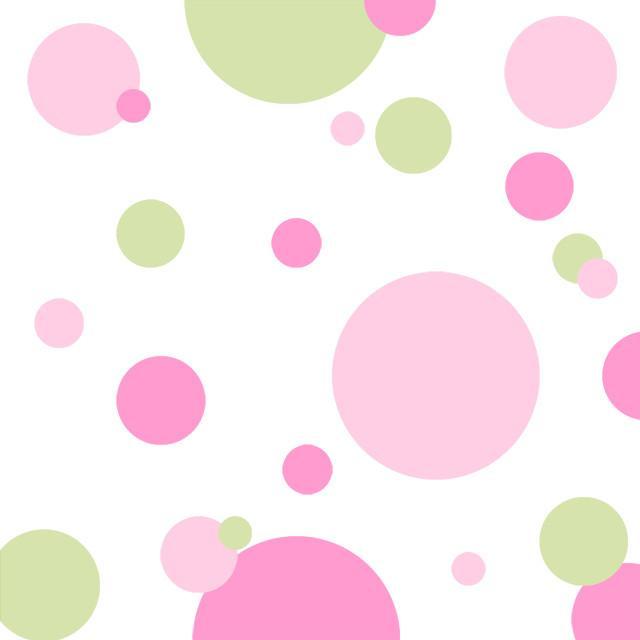 Wall Dots Decals - 2 Pink & Sage Green Removable Wall Stickers for Nursery, Kids Room & Home Decor | Easy Peel & Stick Design