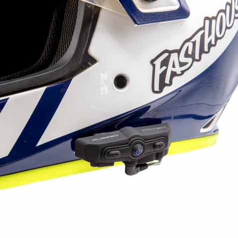 CONNECT BT2 Bluetooth Headset for Motorcycle Helmet - Wireless Intercom, Noise Cancelling, Hands-Free Calling - Perfect for Riding, Commuting & Group Communication