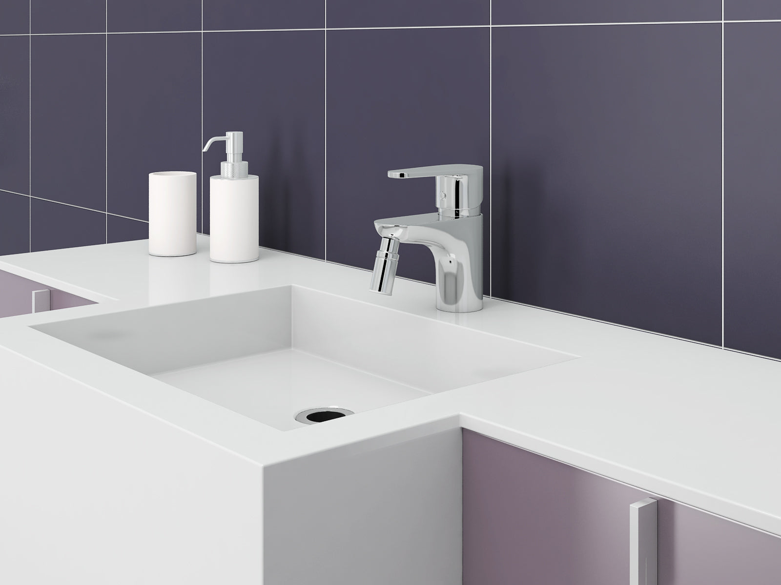 LED Light Chrome Bathroom Faucet - Modern Water-Saving Touchless Sensor Tap for Sink, Vanity & Wash Basin - Perfect for Home, Hotel & Commercial Use
