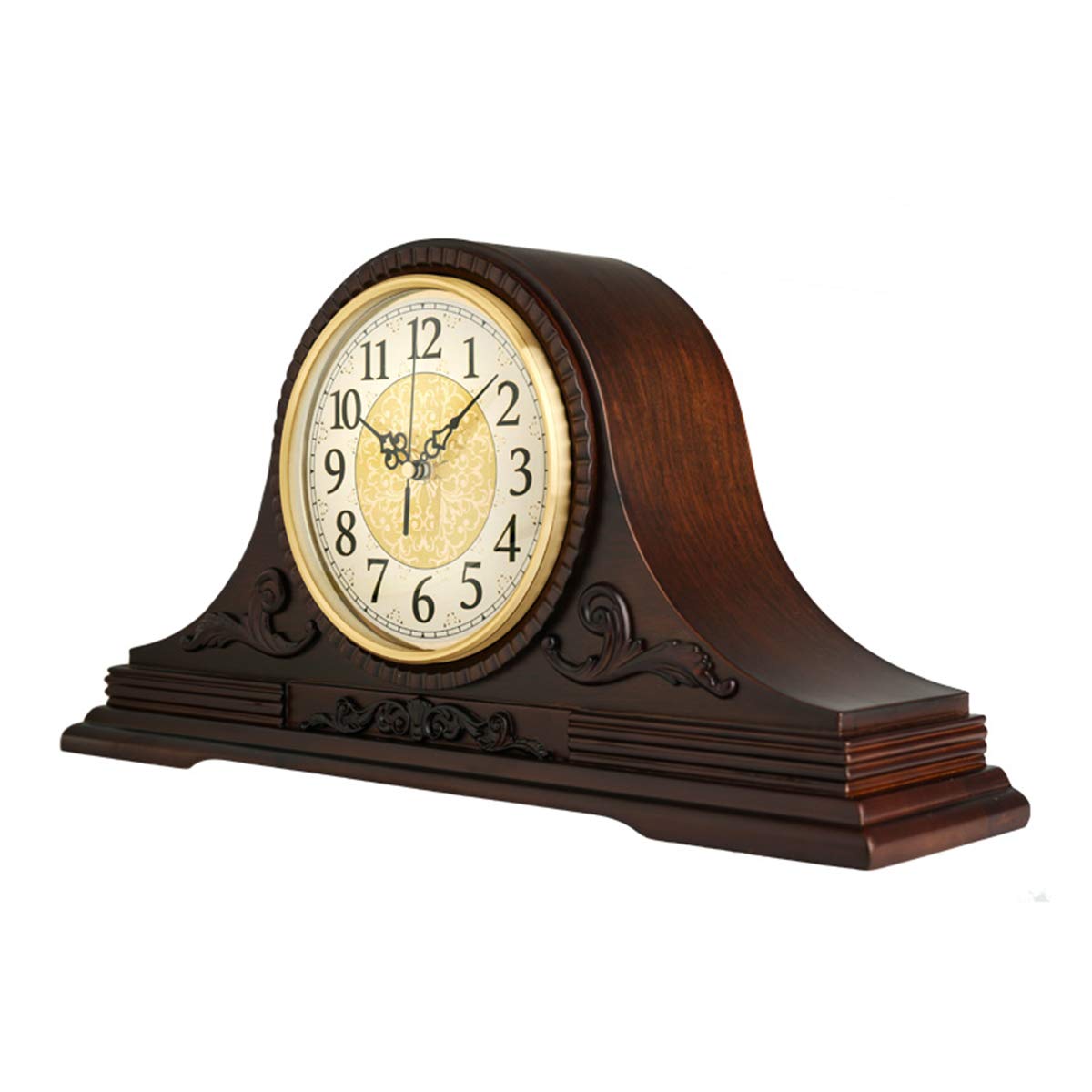 FCZH Wooden Mantel Clock with Westminster Chime - 18.3