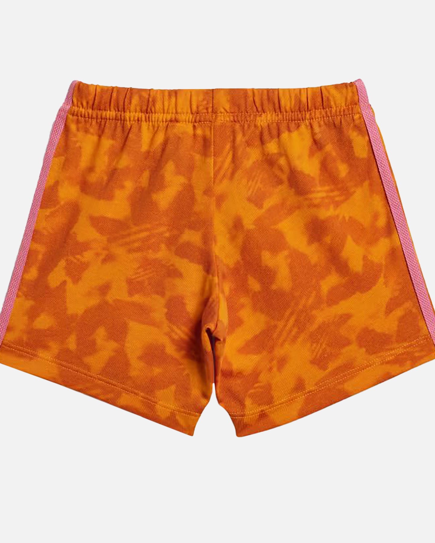 Adidas Baby Boys & Girls Summer Outfit Set - Allover Print Shortsleeve T-Shirt & Shorts - Wonder White/Pink - Perfect for Playtime, Beach & Outdoor Activities