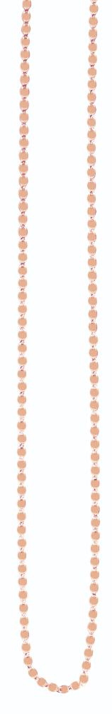 14K Gold 2.2mm Oval Mirror Link Chain Necklace - Elegant Dainty Jewelry for Women, Perfect for Layering, Gift Giving & Everyday Wear