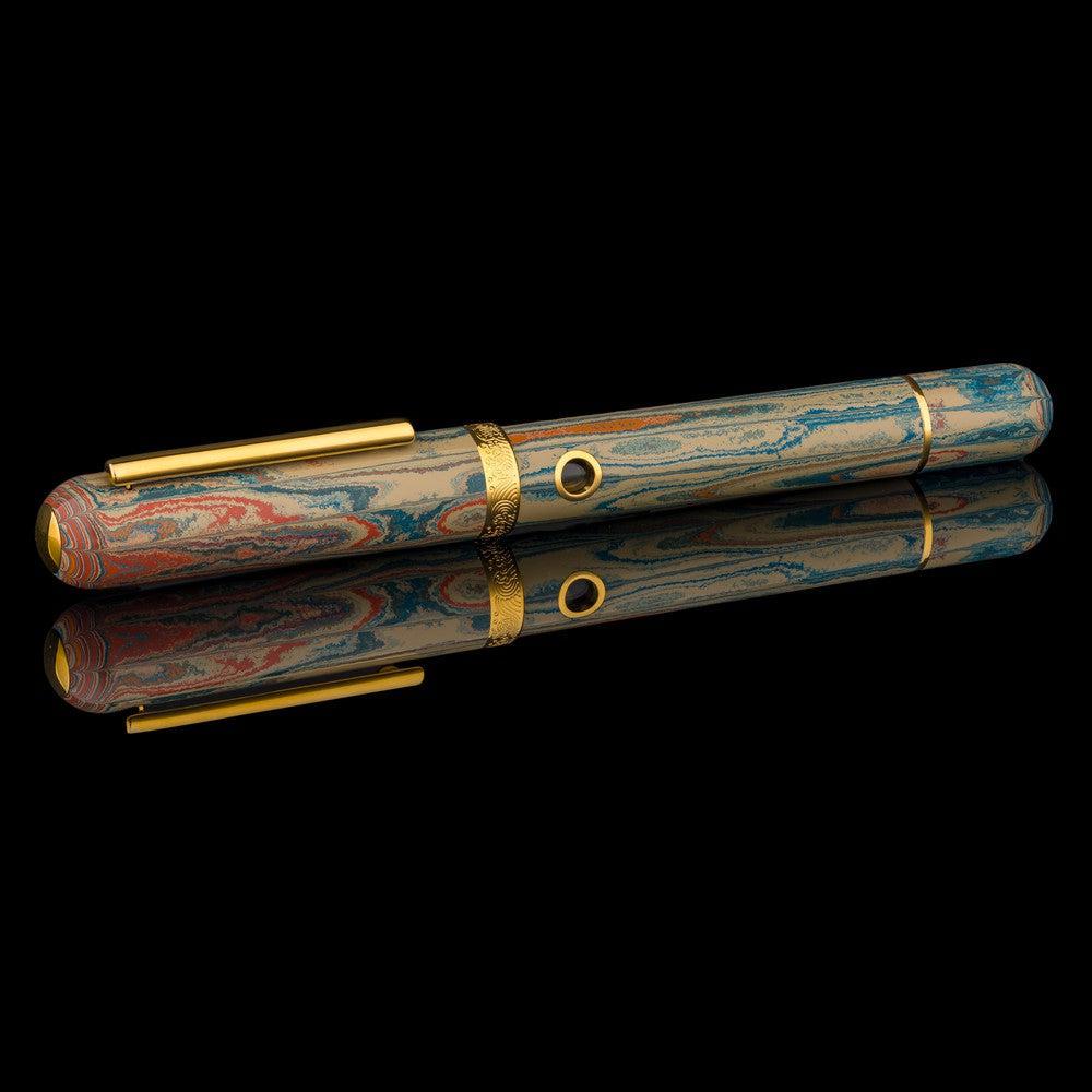 Nahvalur (Narwhal) Nautilus Terra Firma Fountain Pen - Limited Edition 2024 - Premium Writing Instrument for Professionals & Collectors - Perfect for Office, Journaling & Gift Giving