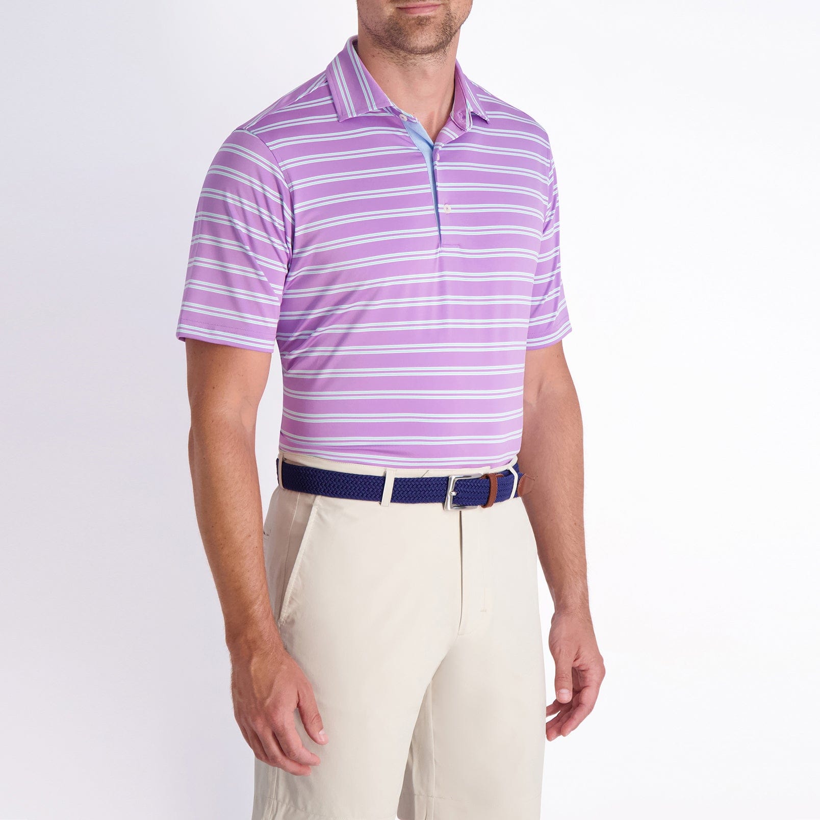 Ron Striped Men's Casual Shirt - Comfortable & Stylish Button Down Shirt for Work, Travel & Everyday Wear