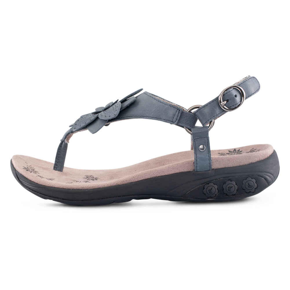 Capri Women's Adjustable Leather Sandals - Comfortable Strappy Summer Sandals for Women, Casual Walking & Beach Wear