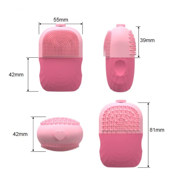 Navya Export 3-in-1 Ice Roller for Face - Cooling Massager with Scrubber & Makeup Brush Cleaner | Reduce Puffiness & Glowing Skin | Perfect for Morning Routine, Spa Days & Post-Workout Recovery
