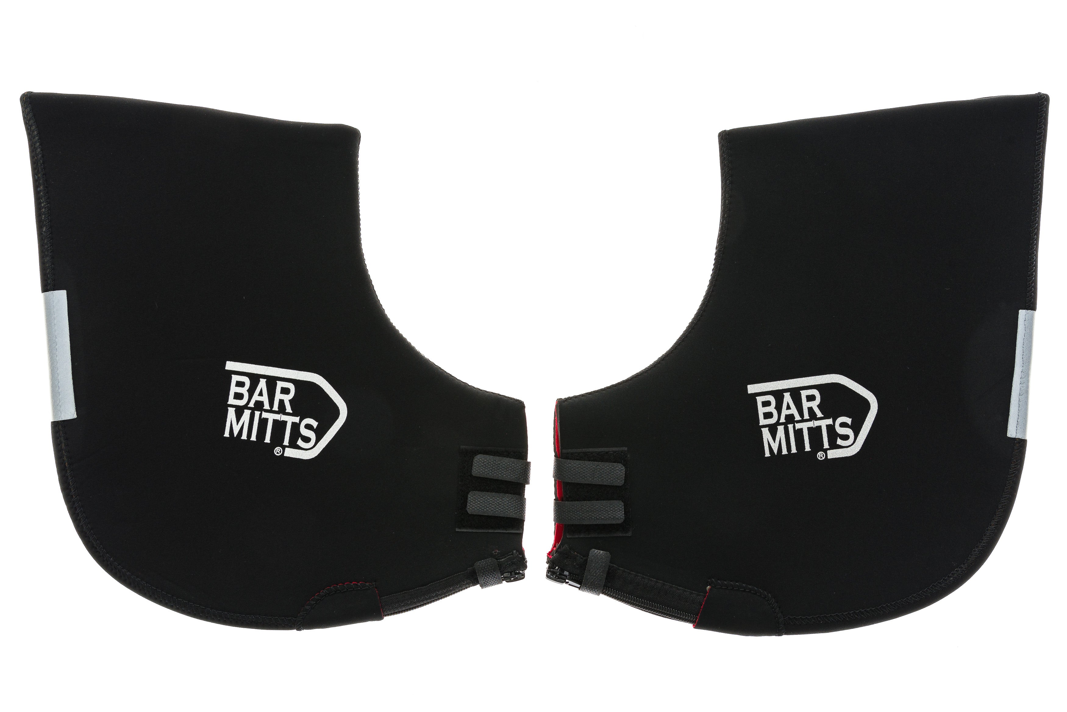 Bar Mitts Cold Weather Handlebar Mittens - Large Size, Black for Mountain Biking & Winter Cycling - Stay Warm in Freezing Temperatures