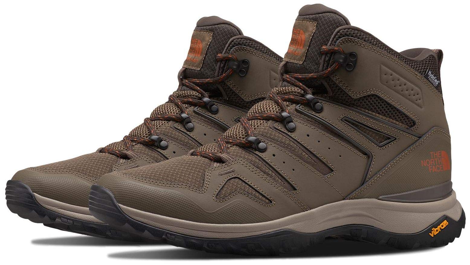 The North Face Hedgehog Fastpack II Mid WP Waterproof Hiking Boots for Men - Lightweight & Durable for Outdoor Adventures, Trail Running & Backpacking