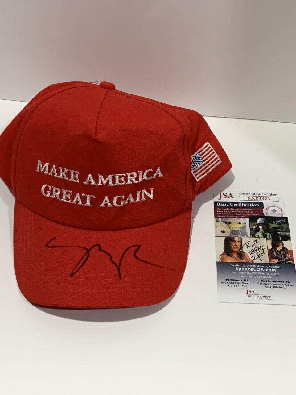Authentic Mike Pence Signed MAGA Hat with JSA COA - Donald Trump Collectible for Political Memorabilia Fans - Perfect for Display, Gifts & Political Events