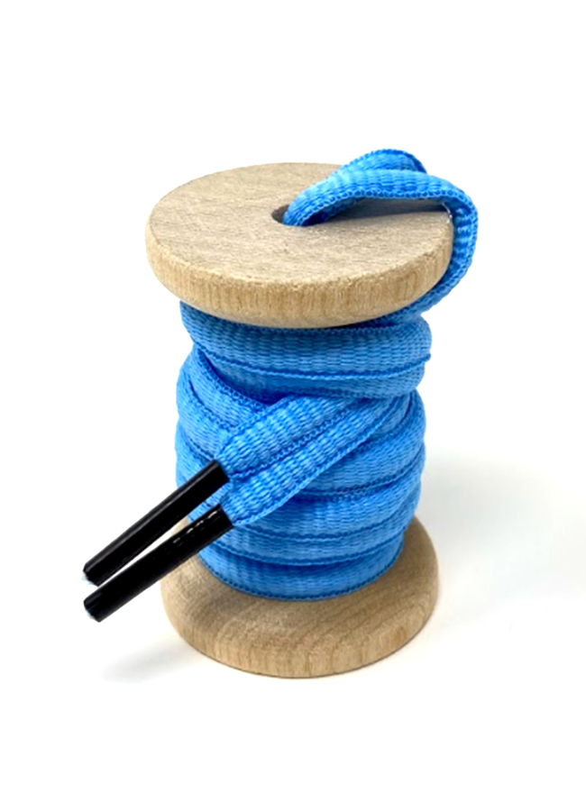 Premium Solid Light Blue Athletic Sneaker Laces - Durable & Comfortable Shoe Strings for Running, Walking & Sports - Perfect for Sneakers, Casual Shoes & Athletic Footwear