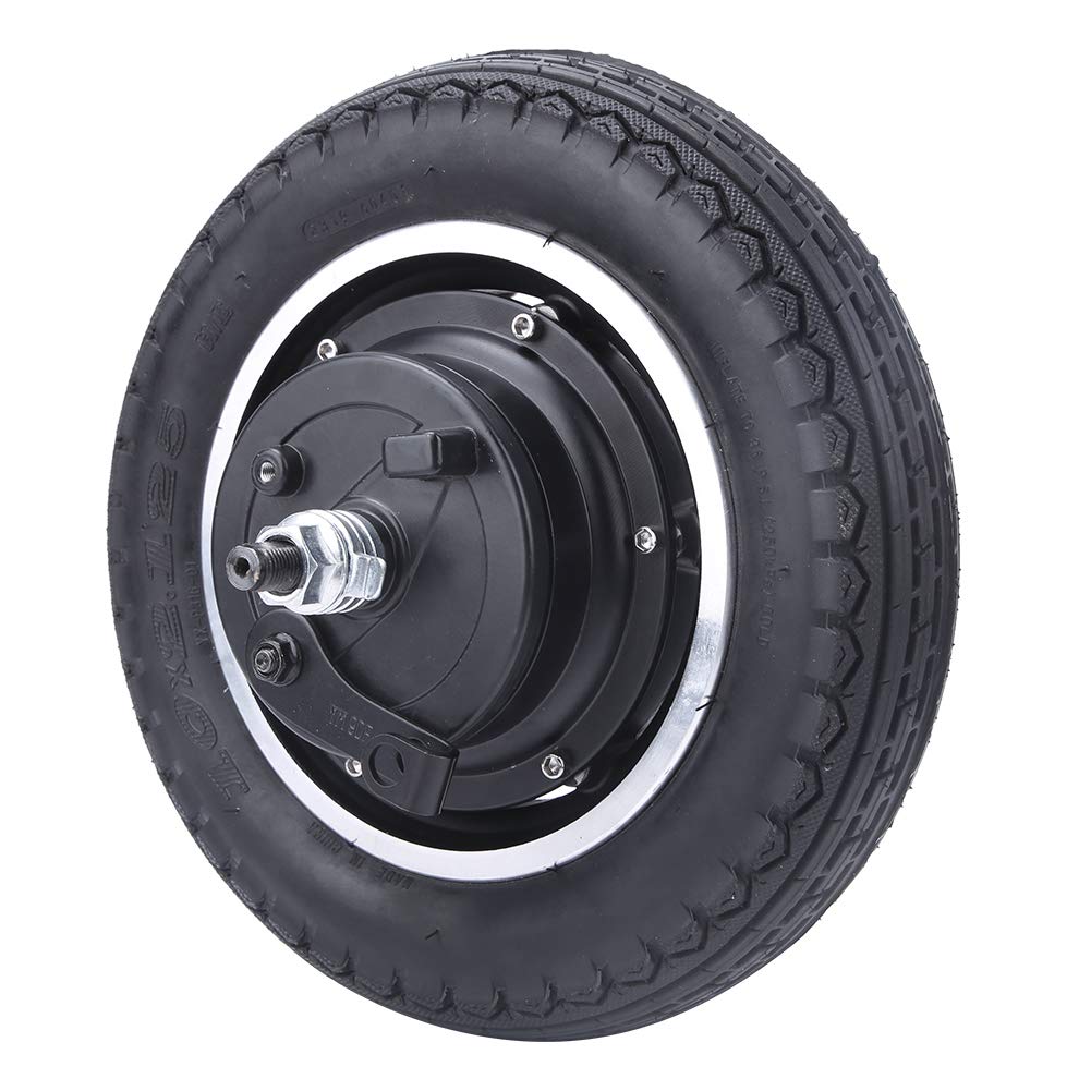 350W 10 Inch Brushless Hub Motor - Aluminum Alloy Gearless Scooter Wheel Replacement for E-Bike & Electric Scooter - Perfect for Commuting, Urban Travel & Last-Mile Delivery