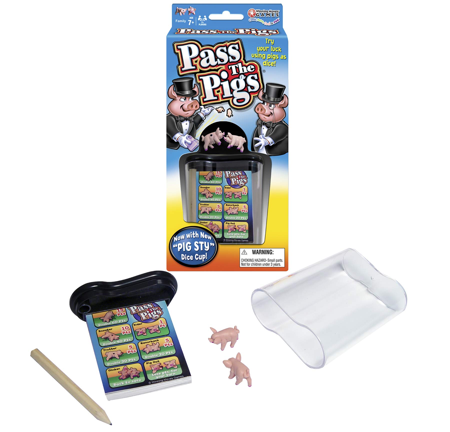 Pass The Pigs Dice Game - Fun Family Board Game for Parties & Travel