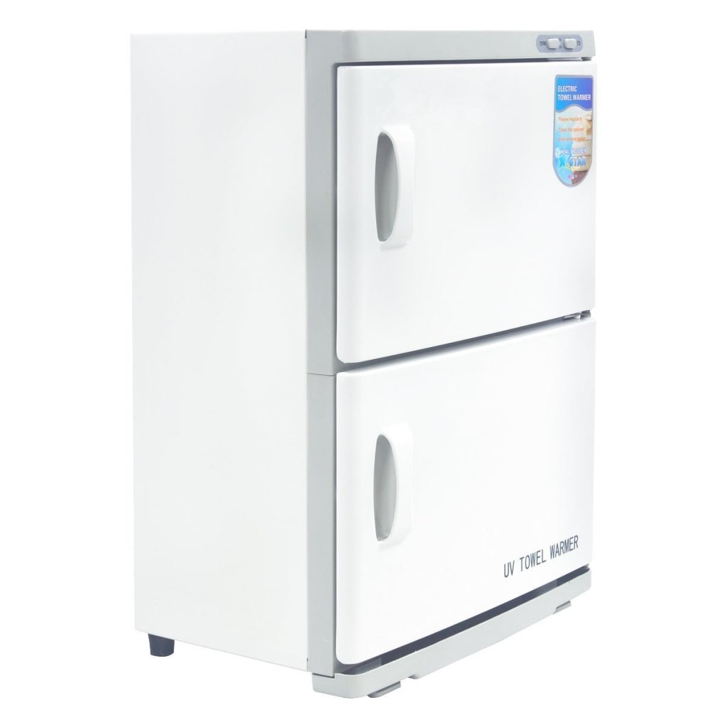 46L Large Capacity Hot Towel Warmer Cabinet with UV Sterilizer - Fast Heating, Energy Efficient - Perfect for Spas, Salons, and Home Luxury Bathrooms