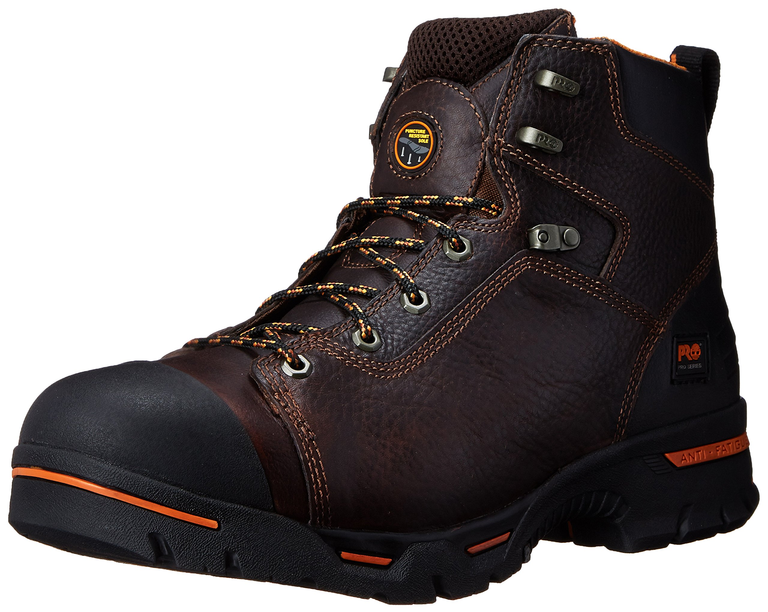 Timberland PRO Men's Endurance Industrial & Construction Work Shoes - Brown, Size 7 US - Durable Safety Footwear for Construction Workers & Heavy Duty Jobs