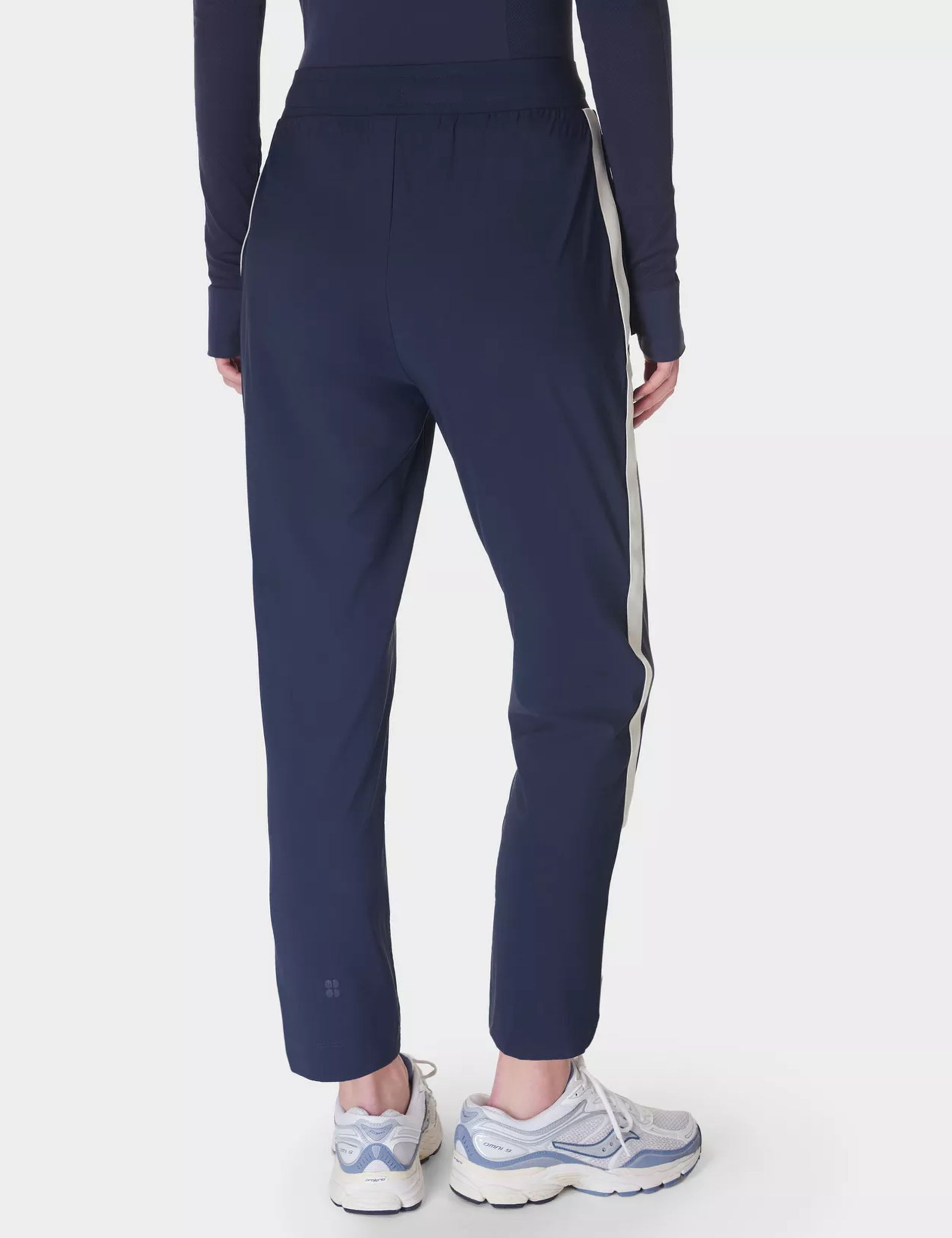 Explorer Side Stripe Pants for Men - Navy Blue Casual Trousers | Comfortable & Stylish for Work, Travel & Outdoor Activities