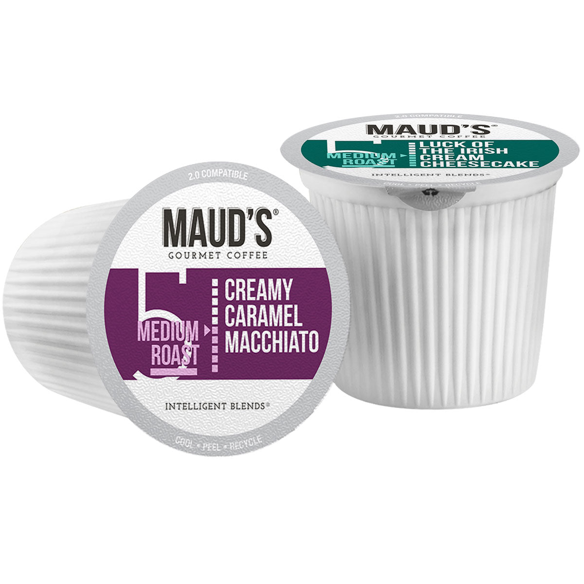 Maud's Flavored Coffee Pods Variety Pack - 6 Delicious Flavors for Keurig Brewers | Perfect for Home, Office & Gifts