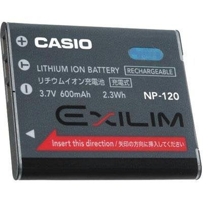 Casio NP-120 Camera Battery 600mAh - High Capacity Replacement for Casio Digital Cameras - Perfect for Travel, Photography & Outdoor Adventures