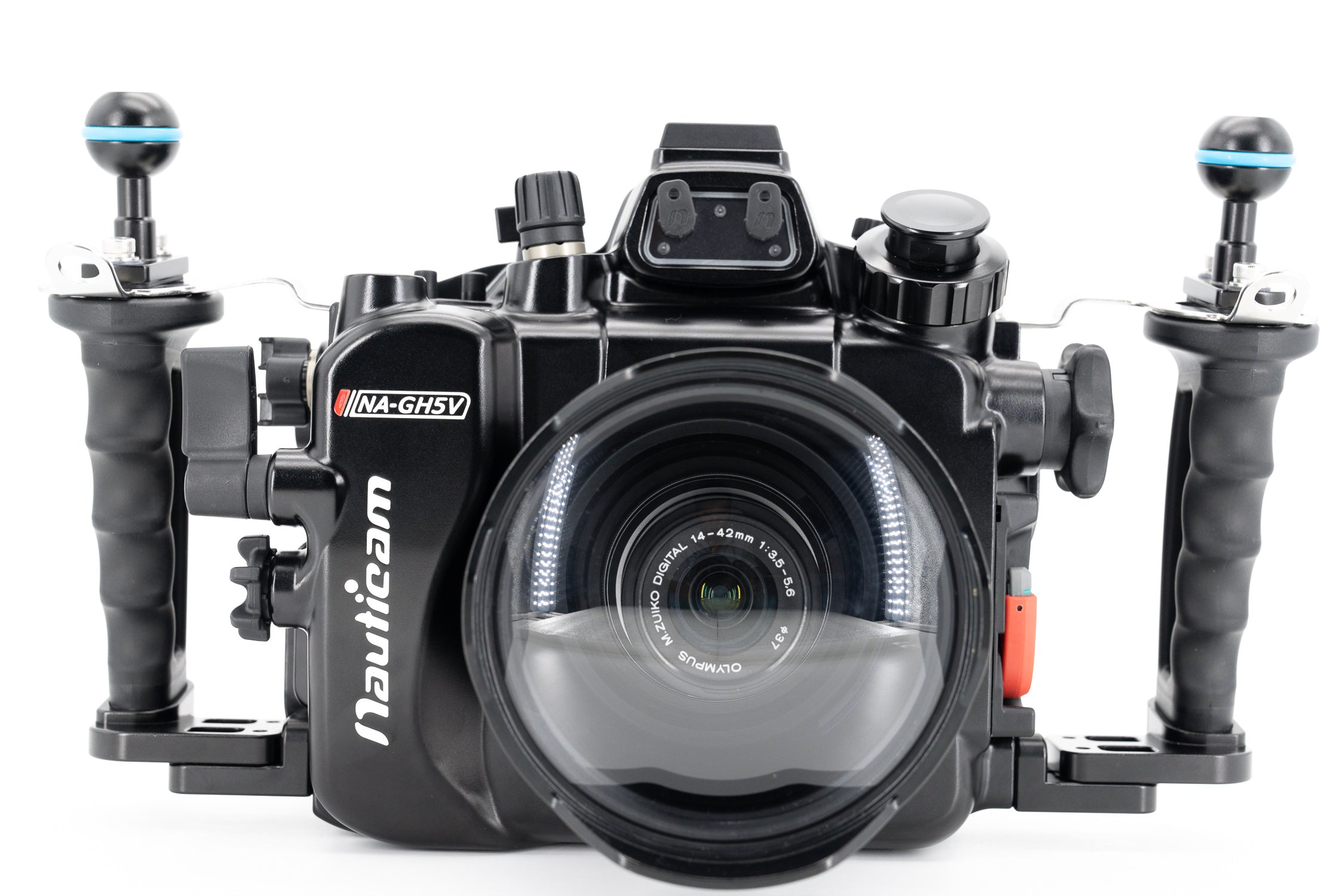 Waterproof Underwater Housing for Panasonic Lumix GH5/GH5S/GH5II Cameras - HDMI 2.0 Support - Ideal for Scuba Diving, Snorkeling & Underwater Photography