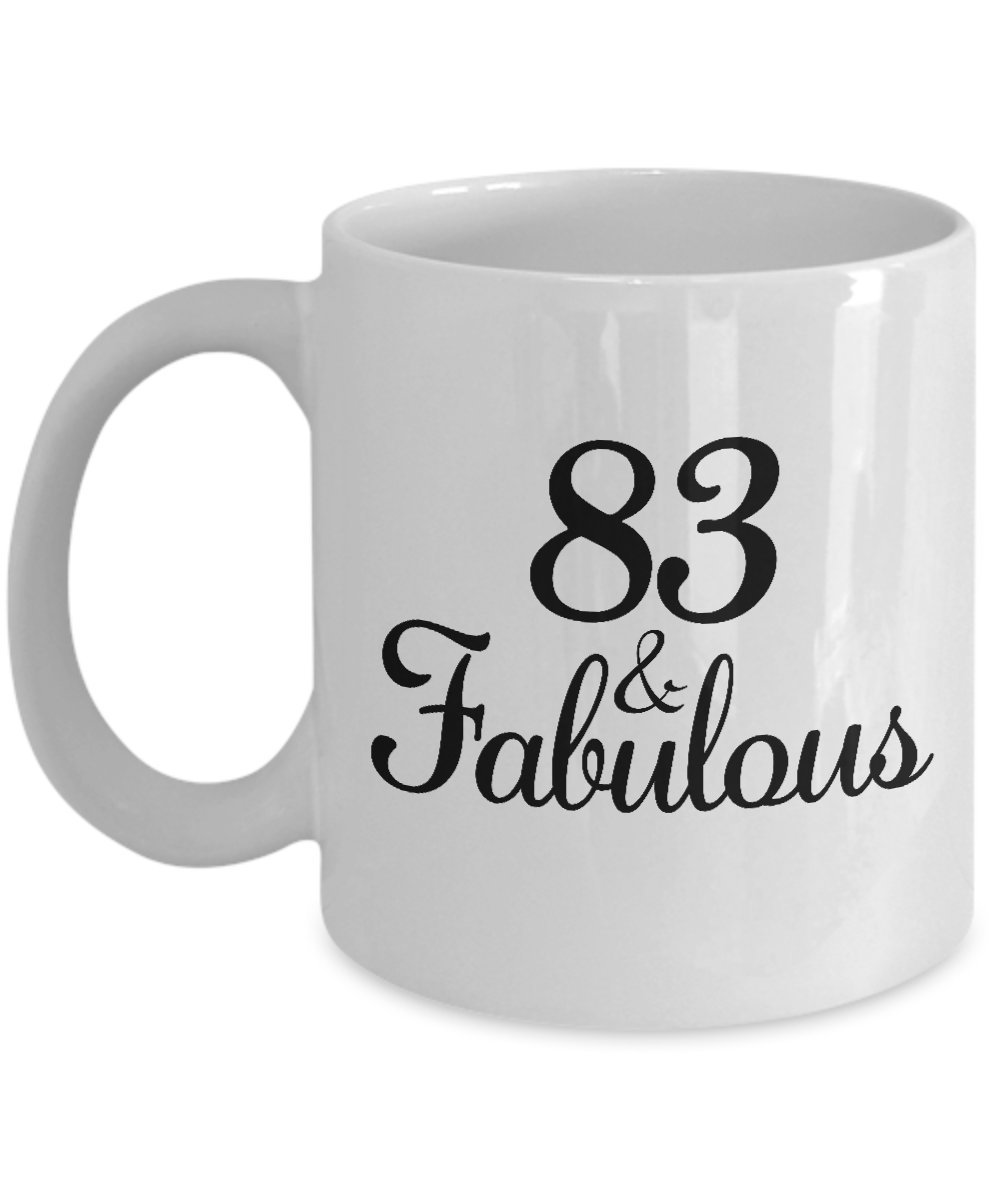 83rd Birthday Gifts for Women - Funny 1935 Themed Coffee Mug for 83 Year Old Mom, Mother, Aunt - Vintage Anniversary Cup - Perfect for Tea, Coffee & Celebrations