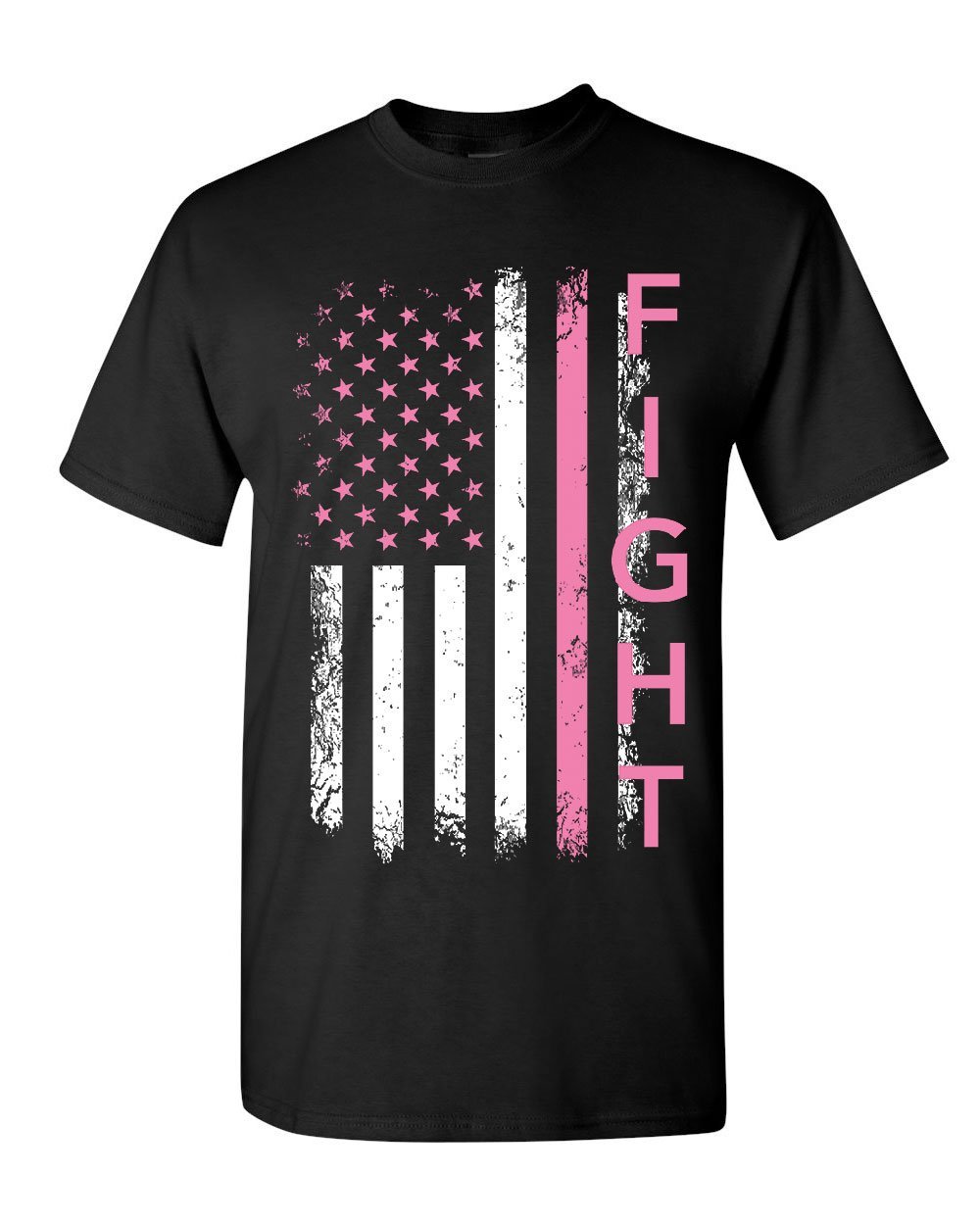 Fight Breast Cancer T-Shirt - Pink Ribbon Awareness Shirt for Men - Hope & Cure Support Tee - Perfect for Cancer Awareness Events & Fundraisers