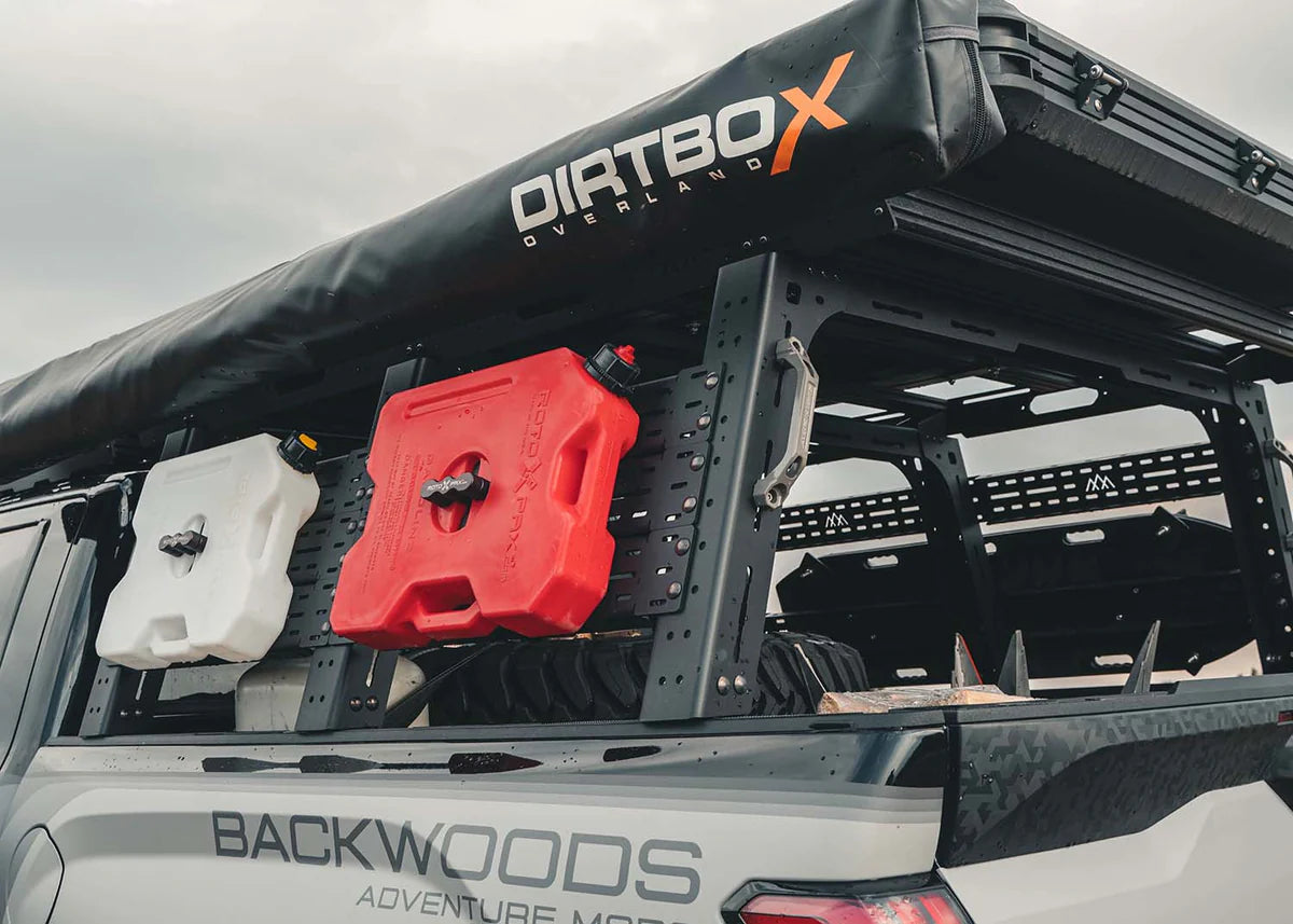 2022+ Toyota Tundra Full Height Bed Rack | Heavy Duty Aluminum Truck Rack for Overlanding & Off-Road Adventures | Perfect for Camping Gear, Roof Tents & Outdoor Equipment Storage