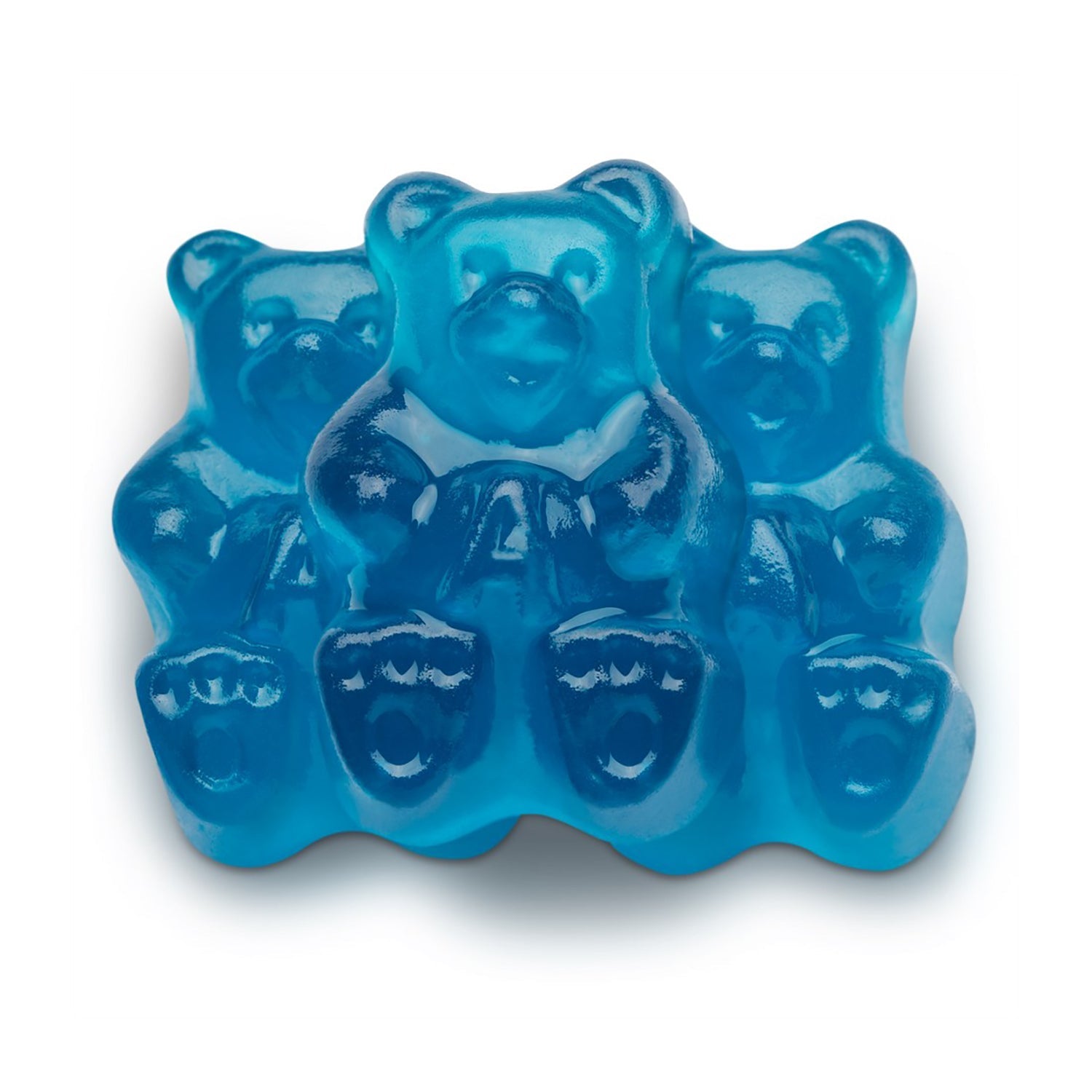 Albanese Blue Raspberry Gummy Bears - 5lb Bulk Bag | Sweet & Tangy Candy for Parties, Snacks & Gift Baskets