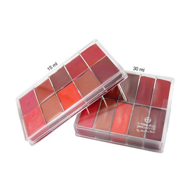 Maqpro Professional Lipstick Palette R01 - 12 Vibrant Matte & Glossy Shades for Makeup Artists & Beauty Enthusiasts | Perfect for Bridal, Photo Shoots & Daily Wear