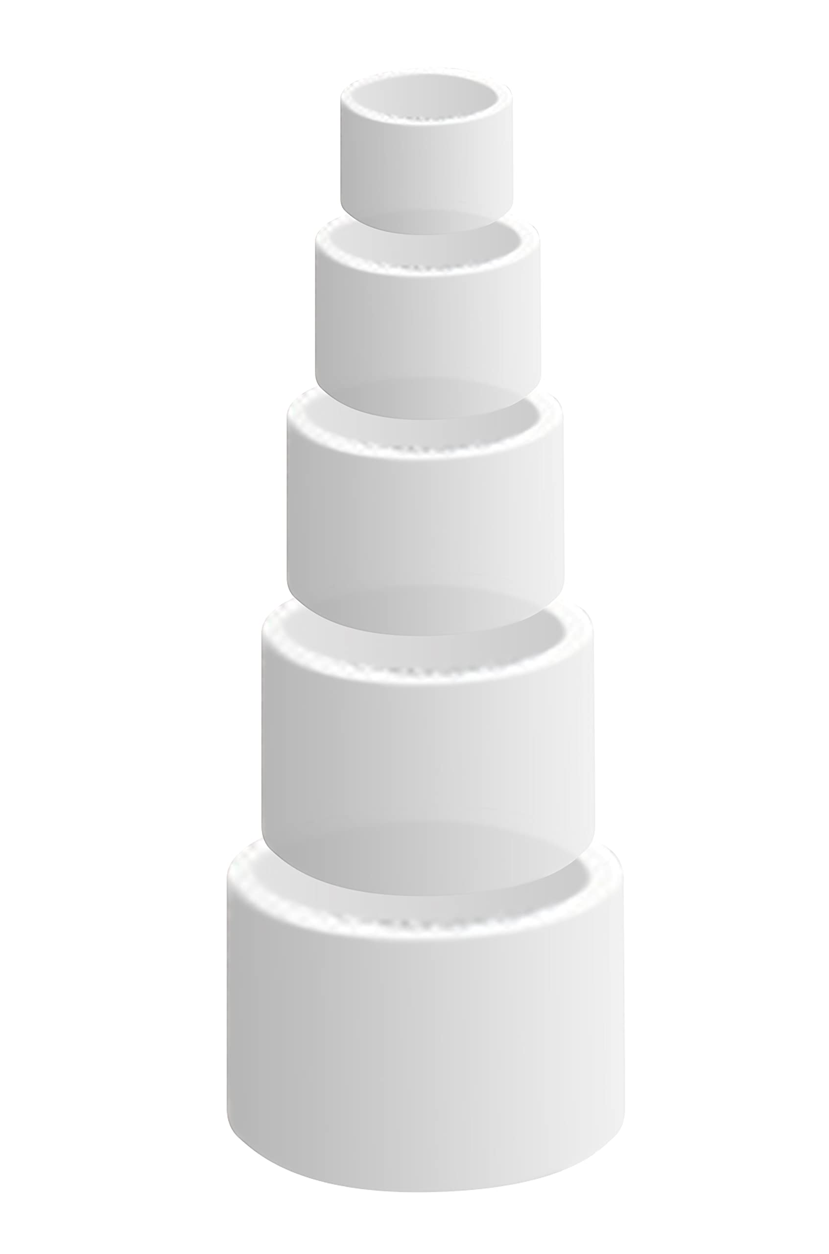 Hanukkah Menorah Oil Cup Safety Rubber Set - 5 Layer Protection for Shabbat Candles - 2 Pack - Non-Slip Base for Oil Candle Holders - Perfect for Jewish Holidays & Home Decor