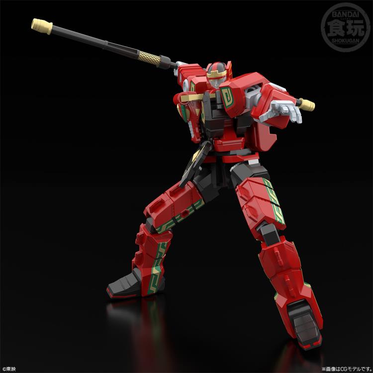 Bandai SMP Gosei Sentai Dairanger Gosei Gattai Dairen'Oh Model Kit Set - Super Sentai Robot Action Figure for Collectors & Anime Fans - Perfect for Display & Role Play Scenes