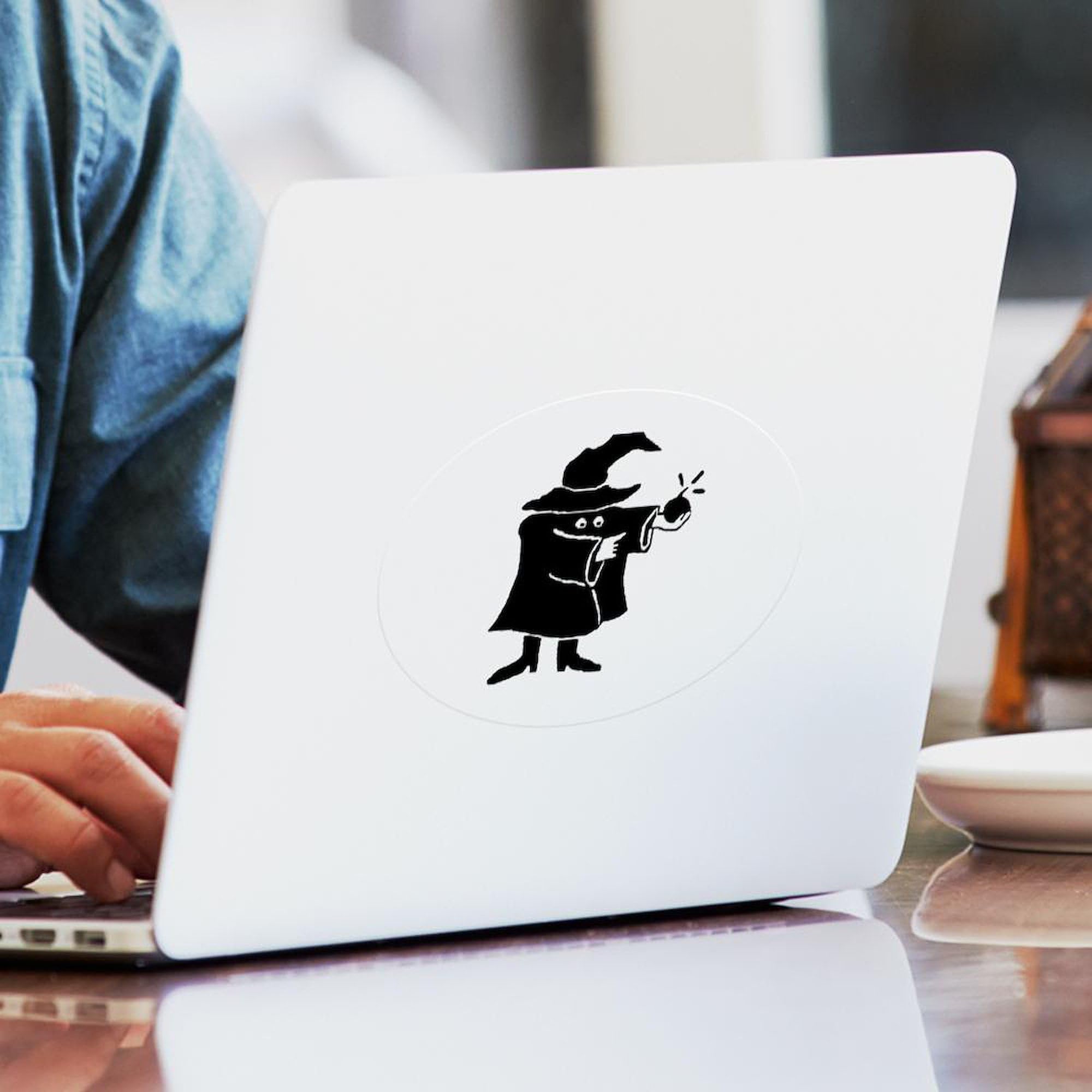 EOD Oval Car Bumper Sticker - Durable Vinyl Decal for Vehicles & Laptops