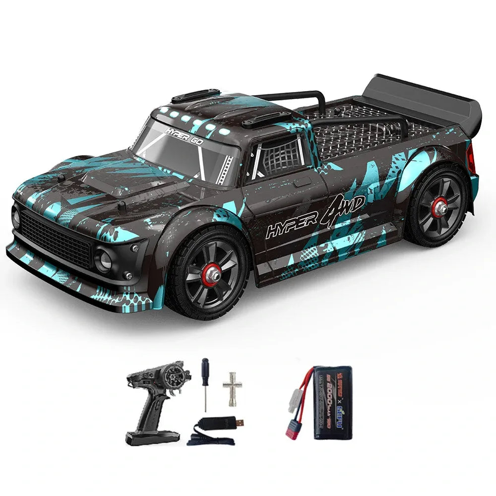 MJX HYPER GO 14301 14302 1/14 Scale 2.4GHz RC Car - 42km/h High Speed Brushless Remote Control Drift Racing Vehicle - Perfect for Outdoor Racing, Backyard Drifting & RC Hobby Enthusiasts