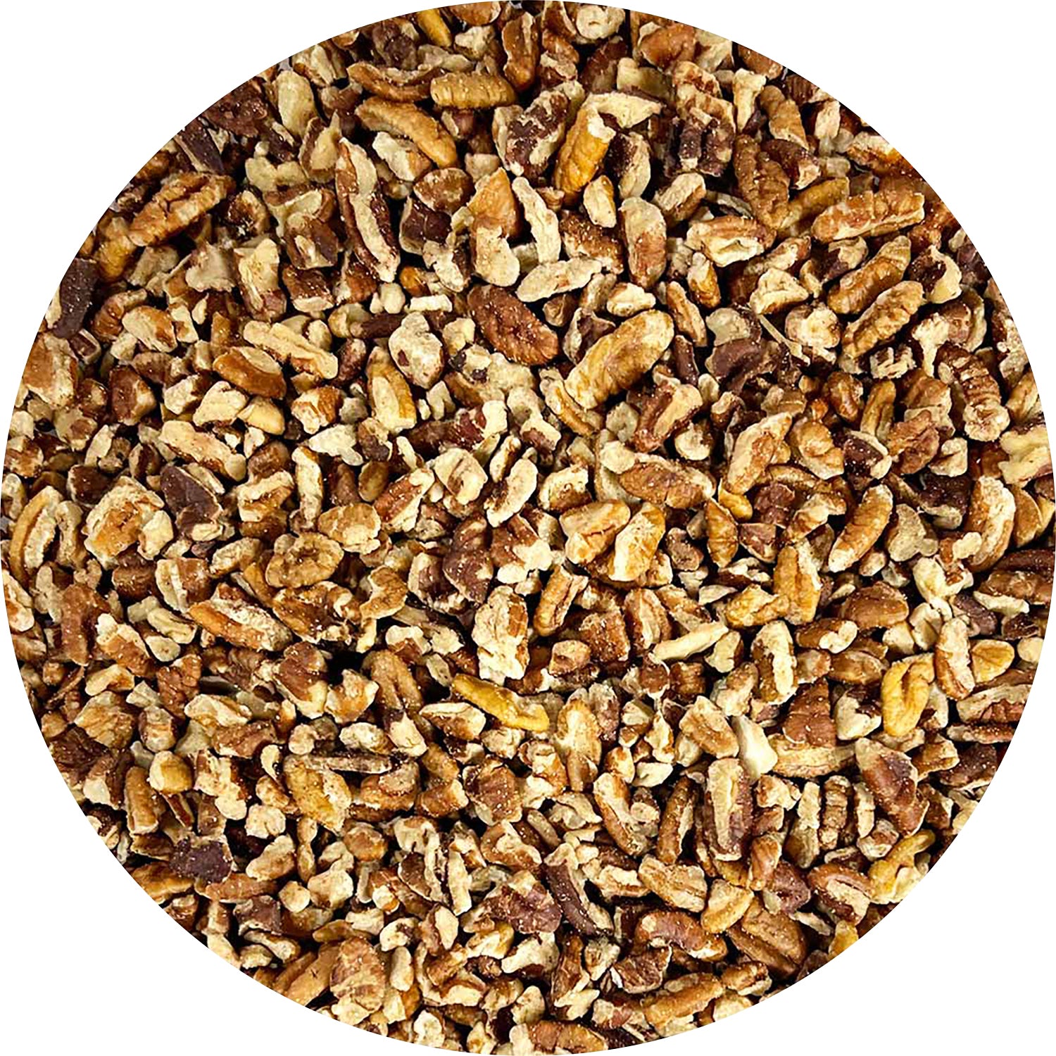 Premium Medium Raw Pecan Pieces | 30lb Bulk Case for Baking, Snacking & Cooking – Perfect for Pies, Salads & Holiday Recipes