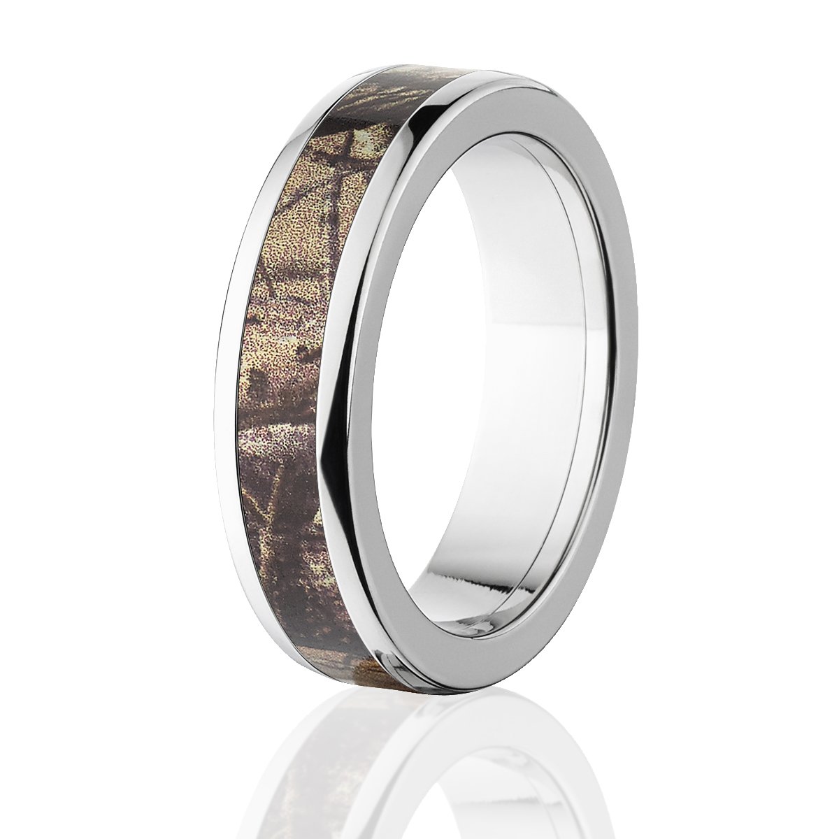 Premium AP Realtree Camo Rings - High Polish Hunting Rings for Men | Durable Camouflage Wedding Bands, Anniversary Gifts & Outdoor Adventure Jewelry (Great for Hunting, Camping & Military Enthusiasts)