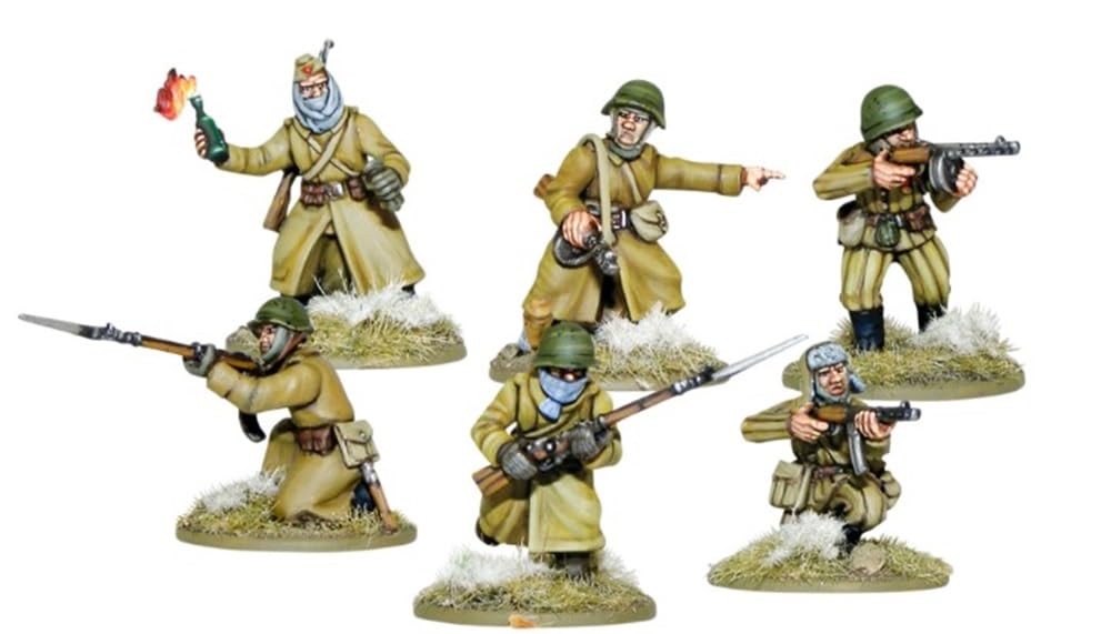 Warlord Games Bolt Action Stalingrad Battle-Set - WWII Historical Miniature Wargaming Starter Set for Tabletop Strategy Games | Perfect for War Game Enthusiasts & Collectors