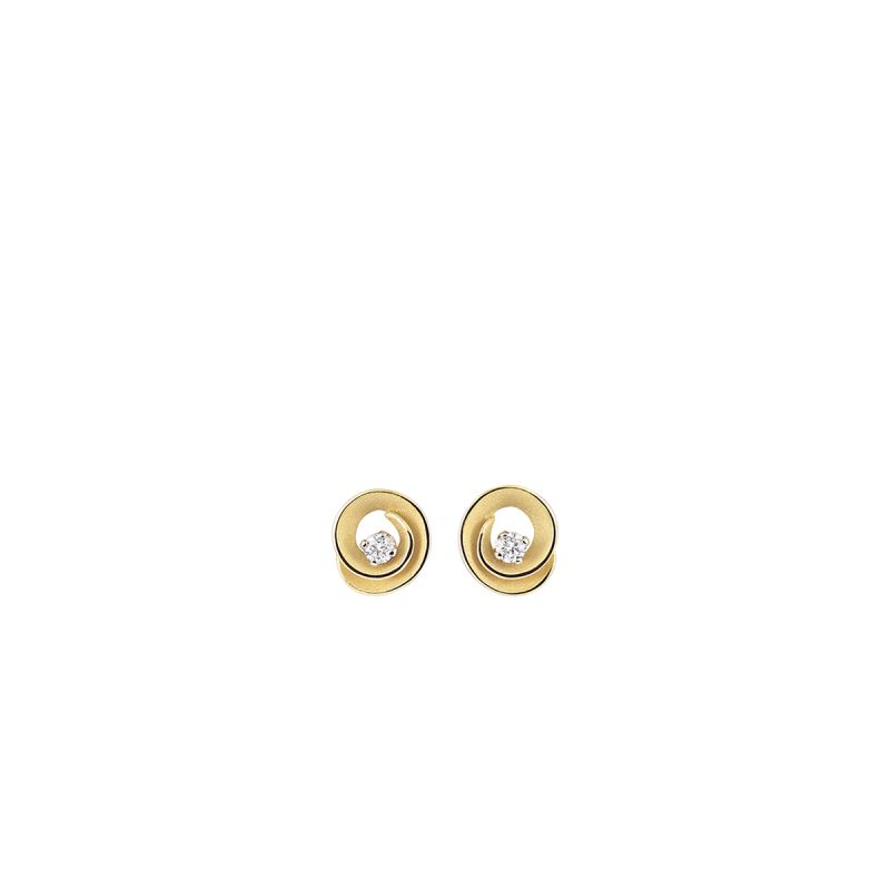 DUNE ASSOLO Elegant Women's Earrings - Gold Plated Hoop Earrings for Daily Wear, Parties & Gifts