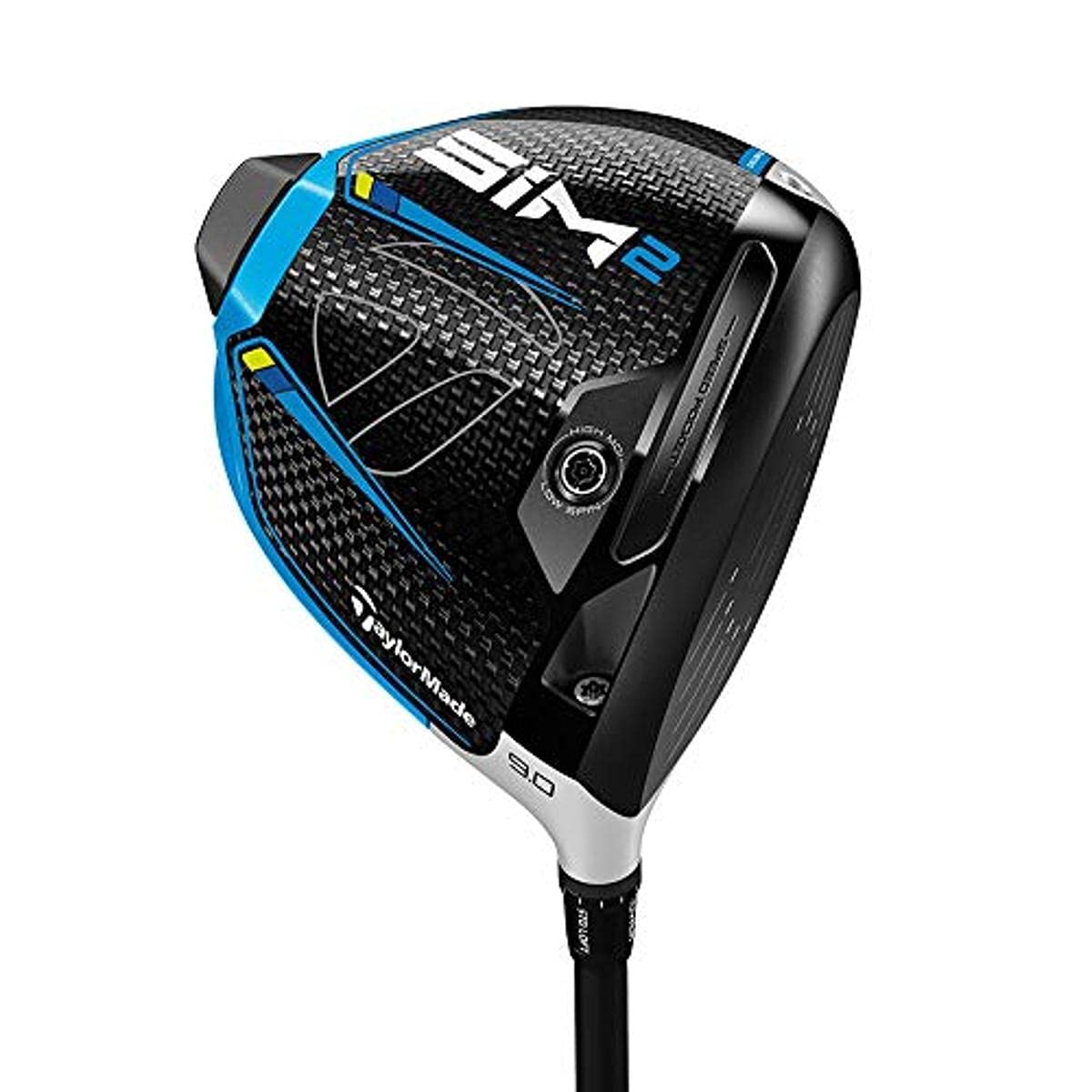 TaylorMade SiM 2 Driver for Men - High Performance Golf Driver with Twist Face Technology | Perfect for Long Drives & Lower Scores on the Course