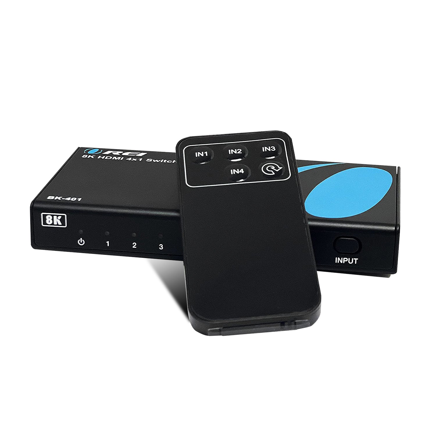 8K HDMI Switch 4 Port - Ultra HD 4K@120Hz, 1080P@60Hz, HDR, HDCP 2.2 - Supports 3D & Dolby Audio - for Home Theater, Gaming, PC & TV Setup