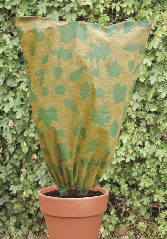Esschert Design Small Frost Protection Cover for Plants - Winter Garden Plant Cover, Cold Weather Protection for Flowers & Vegetables