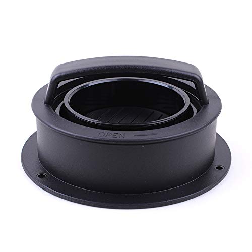 Ultimate 3-in-1 Hamburger Press Patty Maker - Heavy Duty Burger Making Kit for Grilling, BBQ & Kitchen - Perfect for Beef, Turkey & Veggie Patties - Essential Grill Accessories for Backyard Cookouts & Family BBQs (Black)
