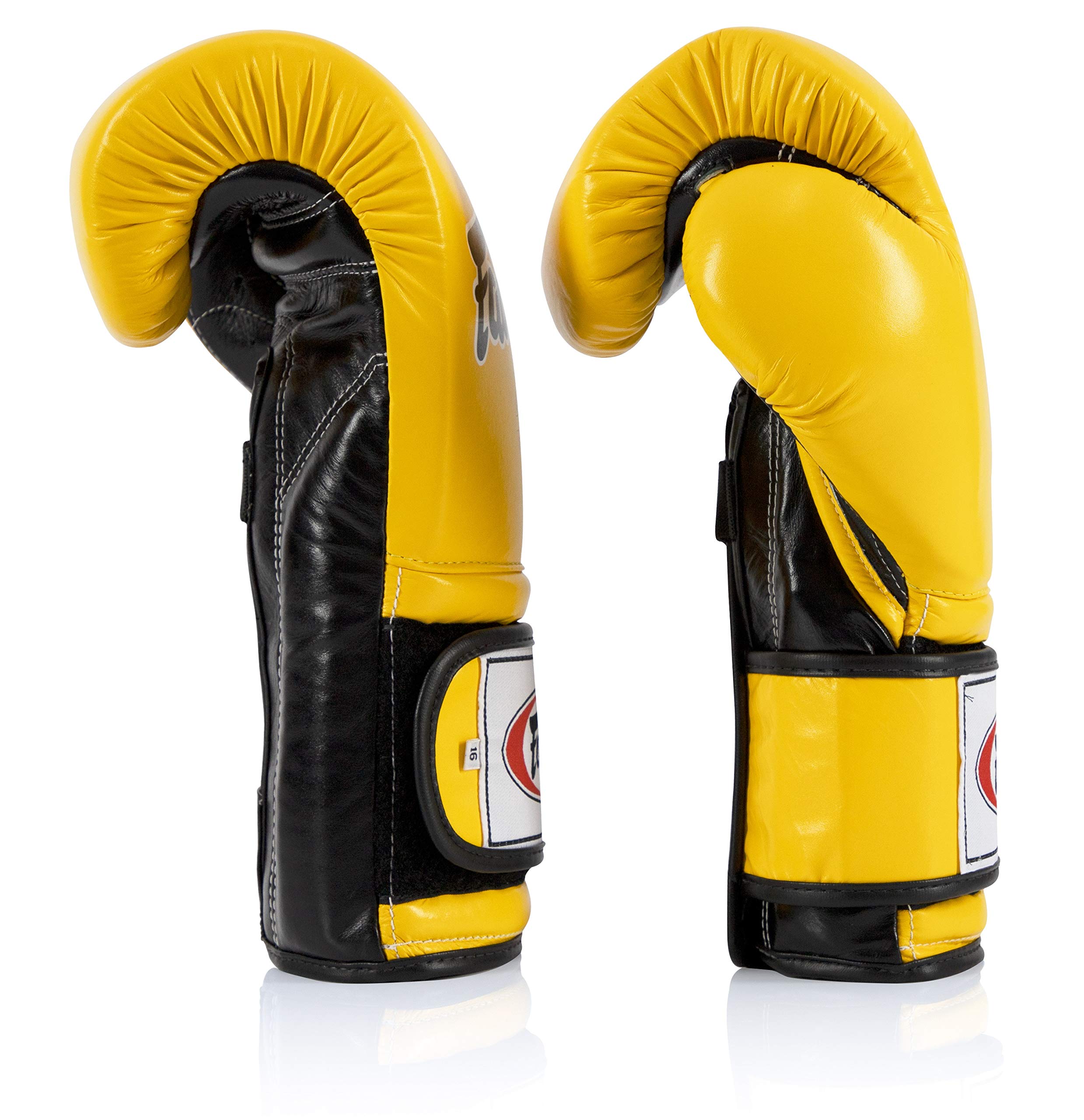 Fairtex BGV9 Muay Thai Boxing Gloves for Professionals & Trainers - Mexican Style MMA Gloves for Heavy Hitters | Lightweight, Shock-Absorbent Punching Gloves for Kickboxing, Sparring & Training