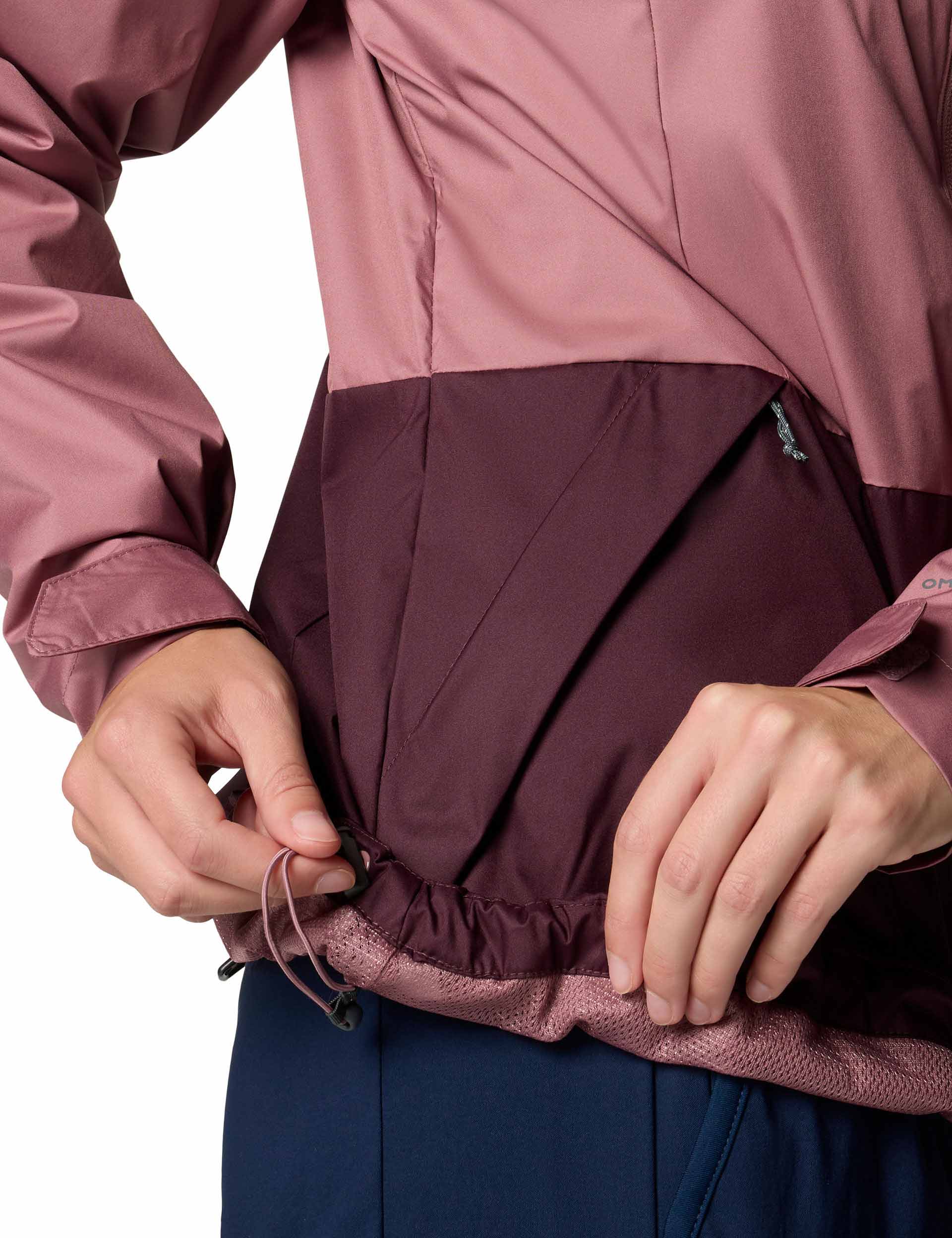 Waterproof Jacket for Men & Women - Inner Limits III Raincoat in Fig/Moonvista | Outdoor Hiking, Camping & Travel Gear